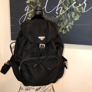 Authentic Prada Tessuto Backpack